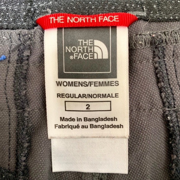 North Face Hiking Technical Pants Gray Roll Up 2 - Picture 5 of 6